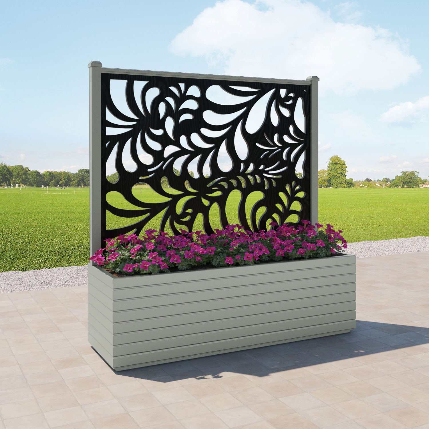 Vertu - Extra Extra Large Planter - Petal Screen
