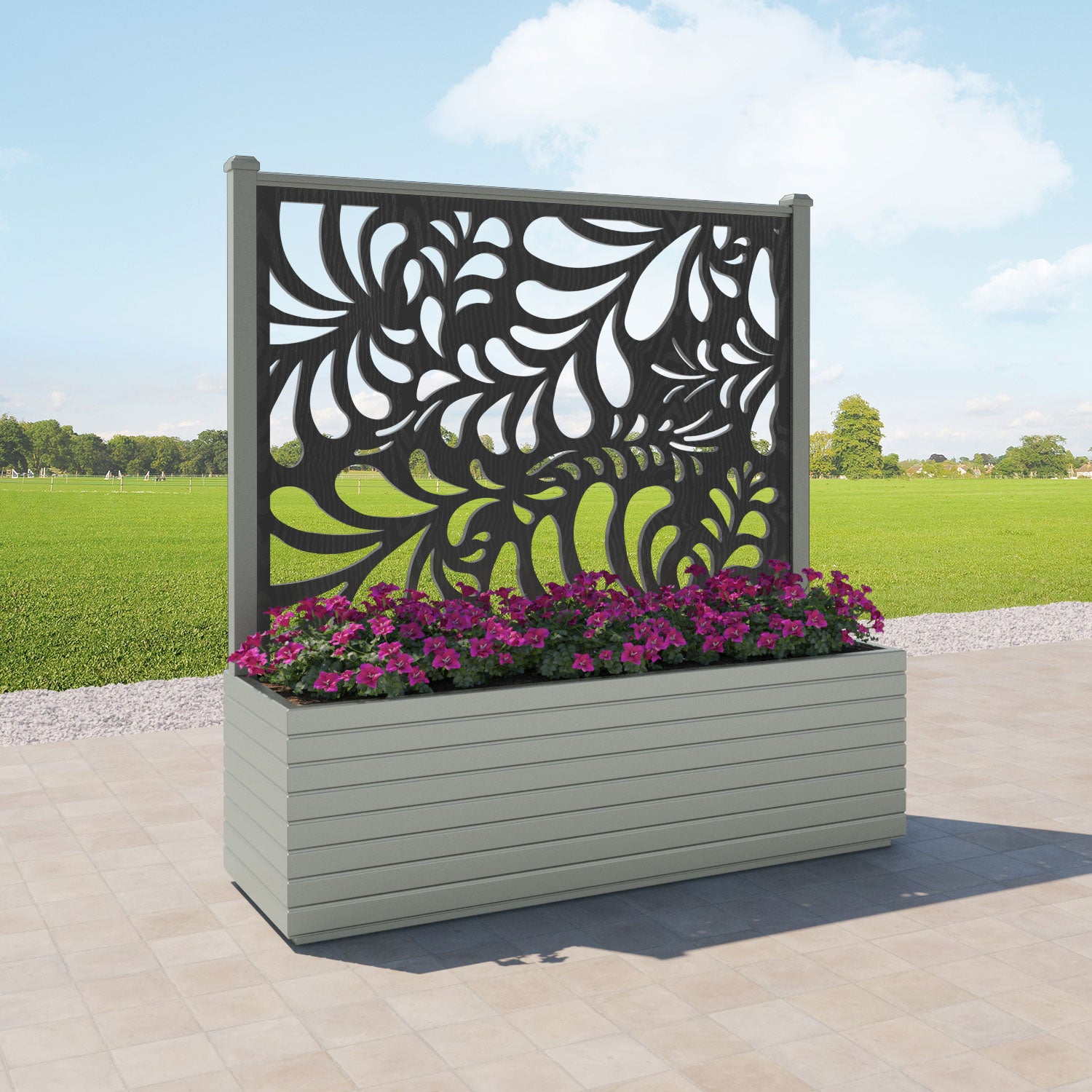 Vertu - Extra Extra Large Planter - Petal Screen