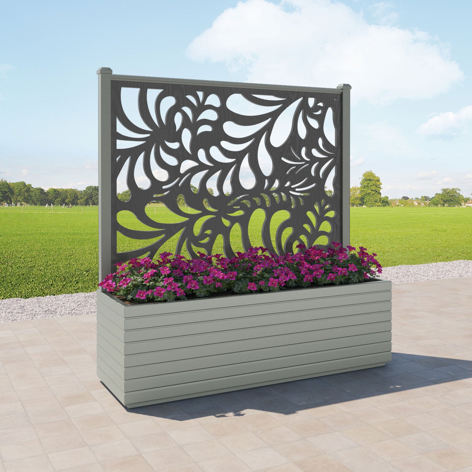Vertu - Extra Extra Large Planter - Petal Screen