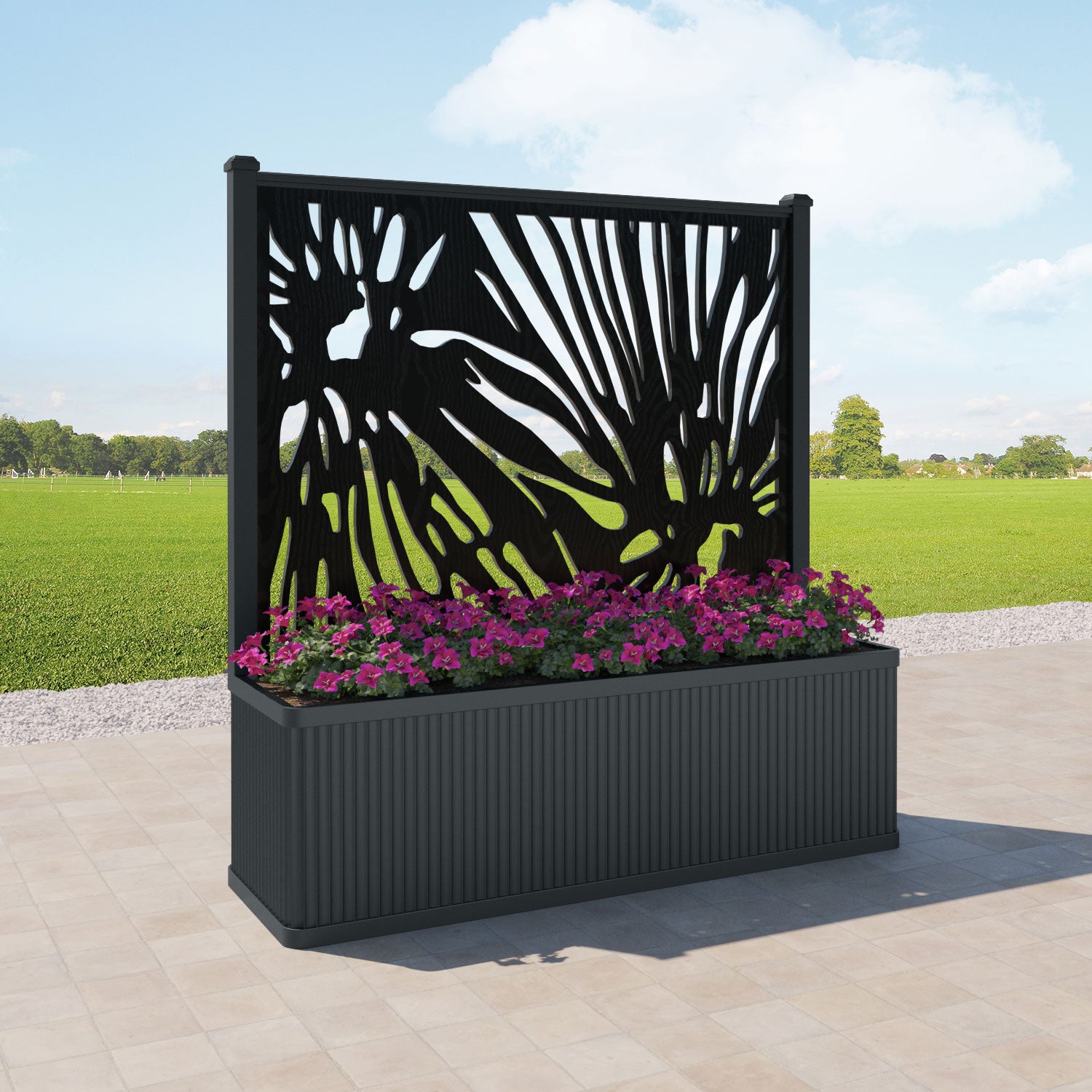 Plumley - Extra Extra Large Planter - Poppy Screen