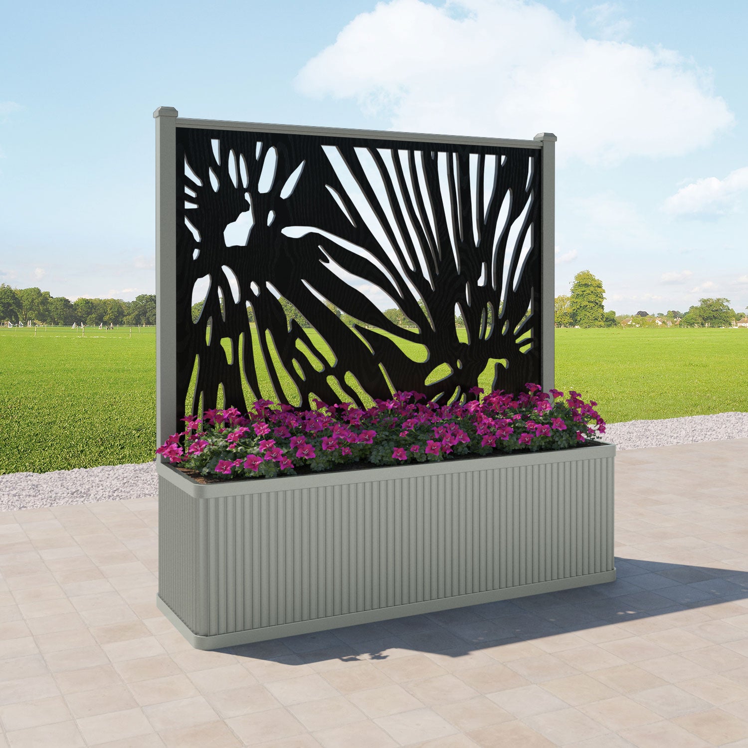 Plumley - Extra Extra Large Planter - Poppy Screen