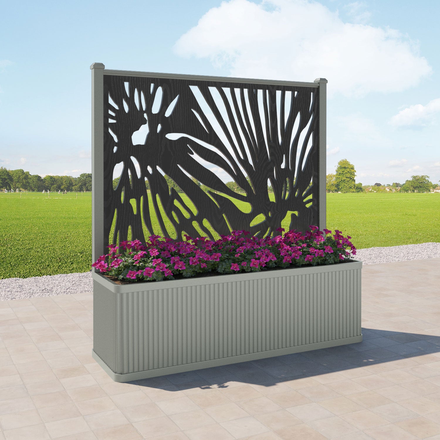 Plumley - Extra Extra Large Planter - Poppy Screen