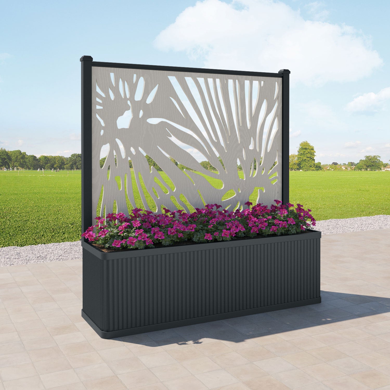 Plumley - Extra Extra Large Planter - Poppy Screen