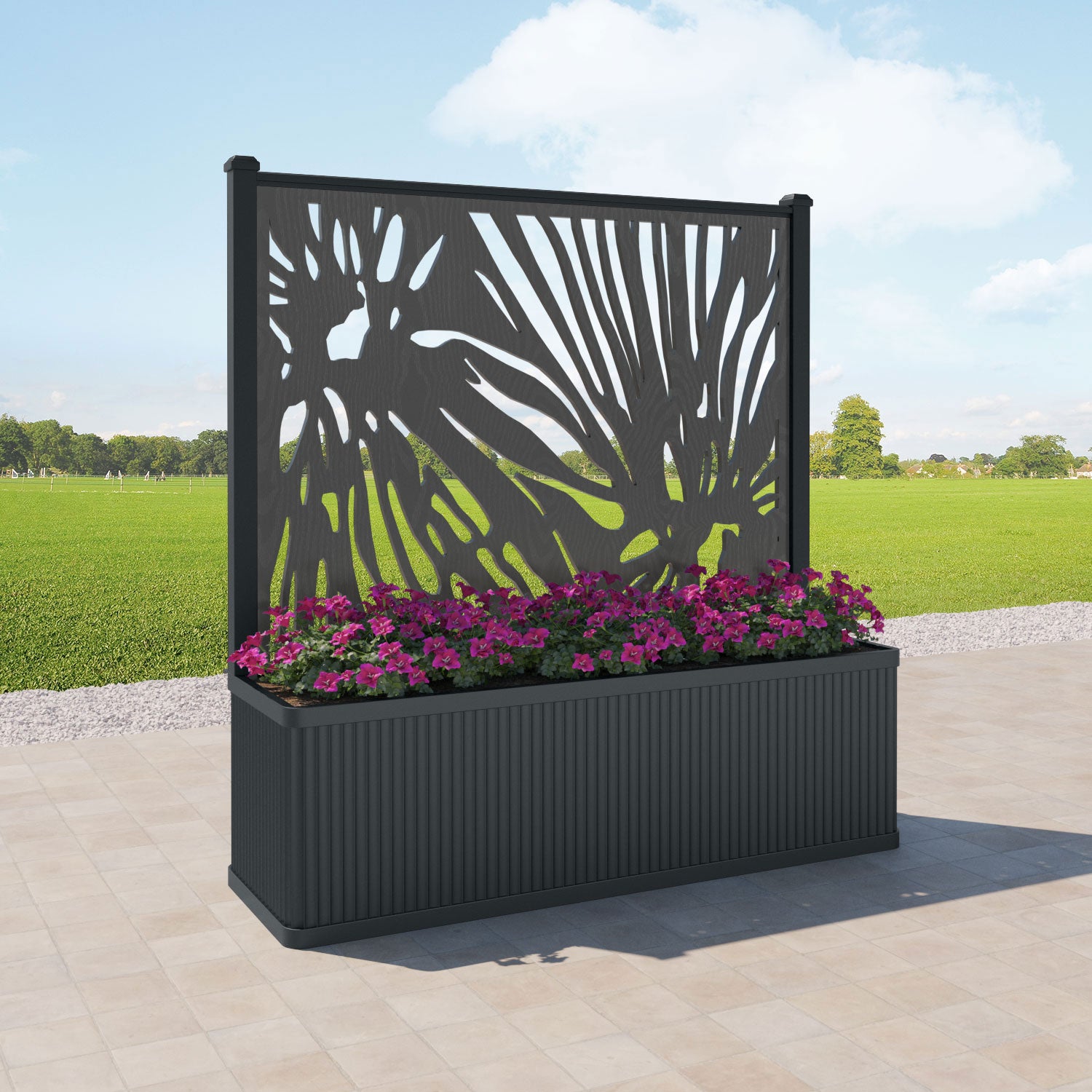 Plumley - Extra Extra Large Planter - Poppy Screen
