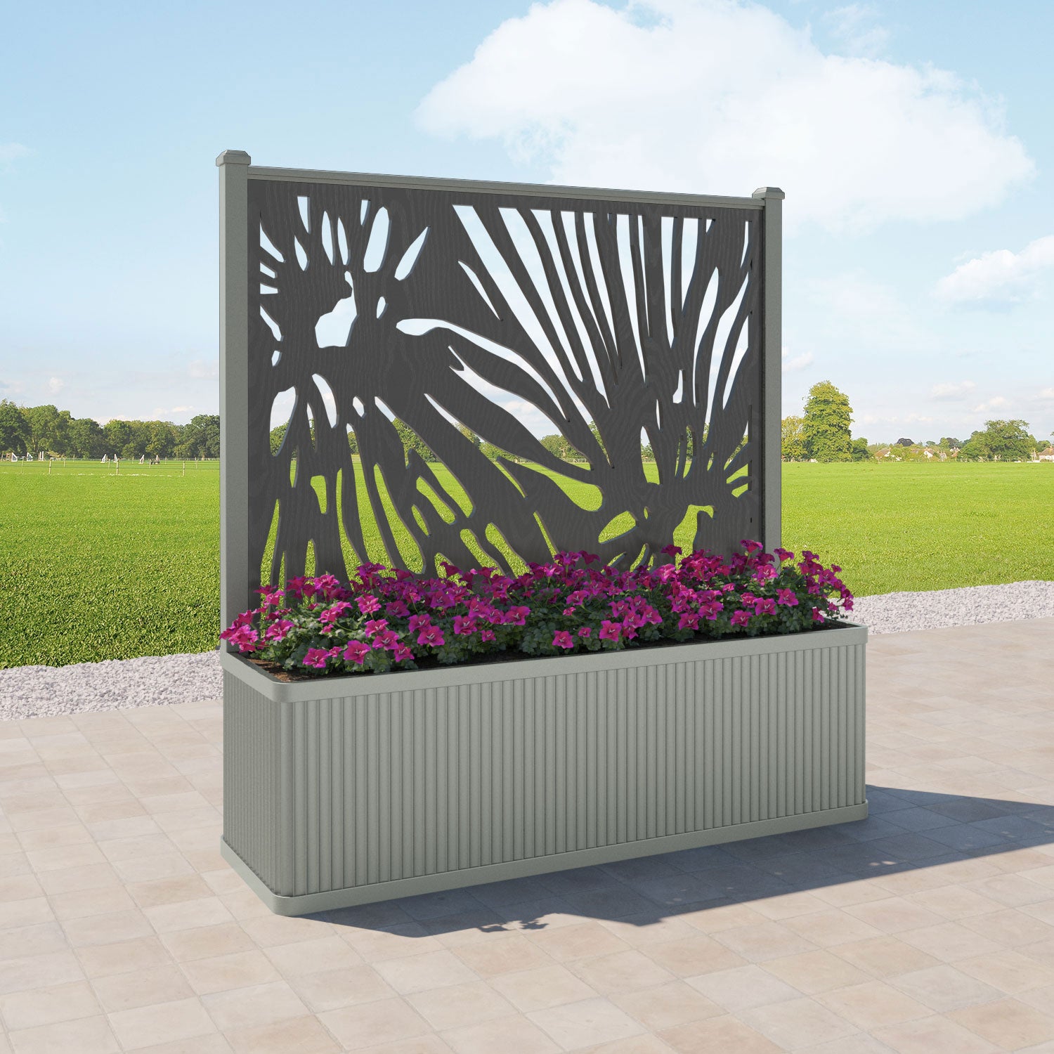 Plumley - Extra Extra Large Planter - Poppy Screen