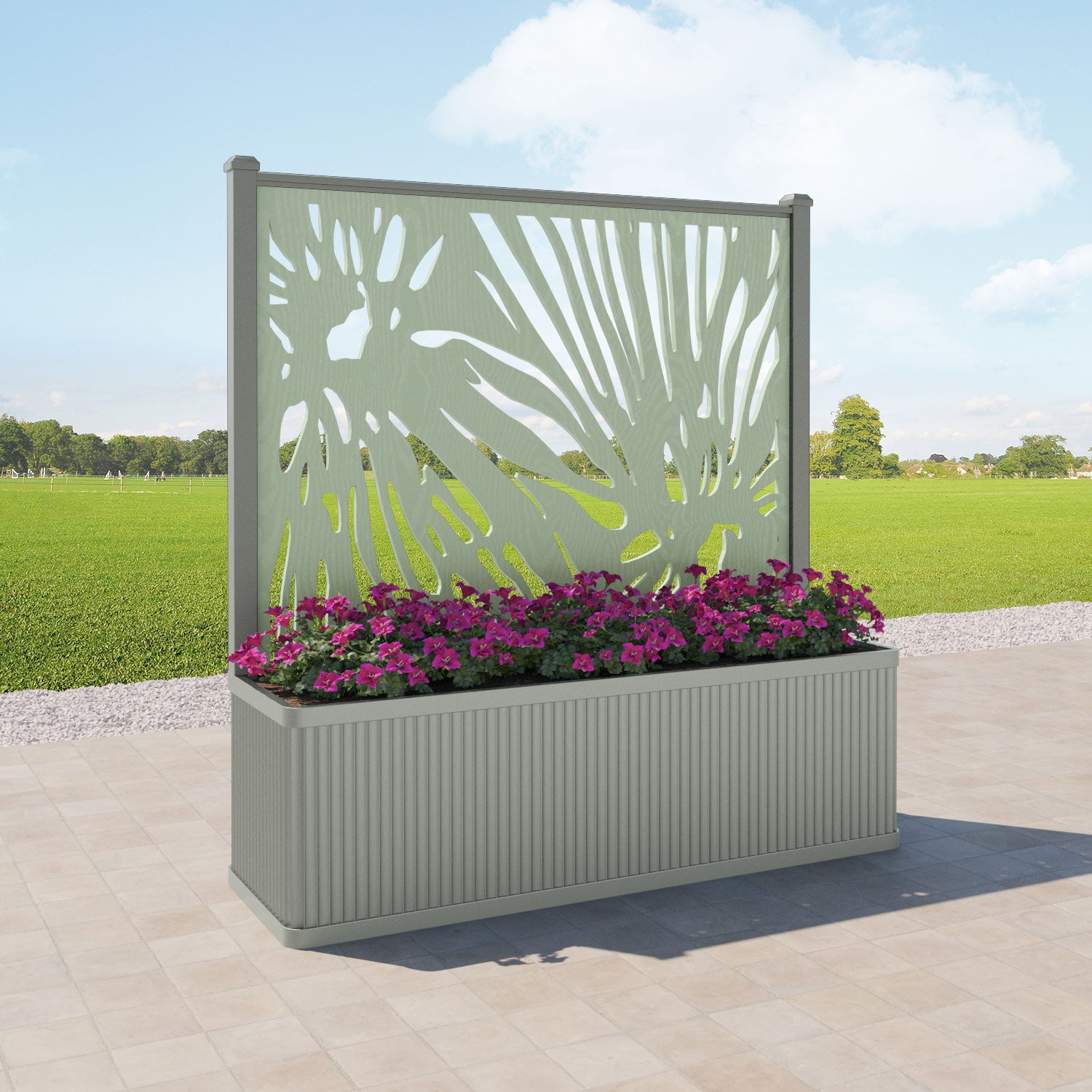 Plumley - Extra Extra Large Planter - Poppy Screen
