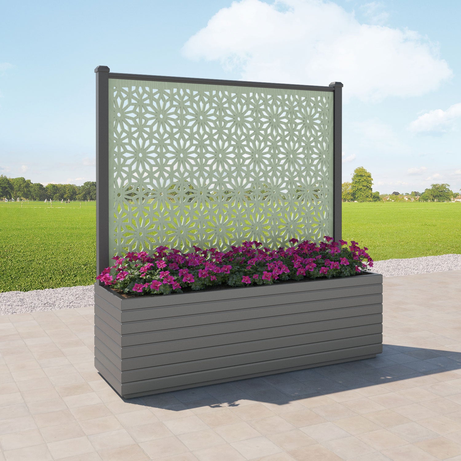 Vertu Extra Extra Large Planter with Narwa Screen