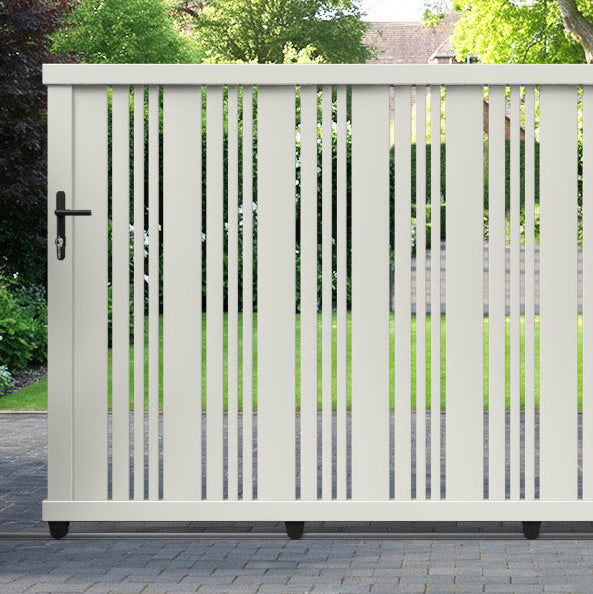 Elara Aluminium Sliding Straight Top Driveway Gate