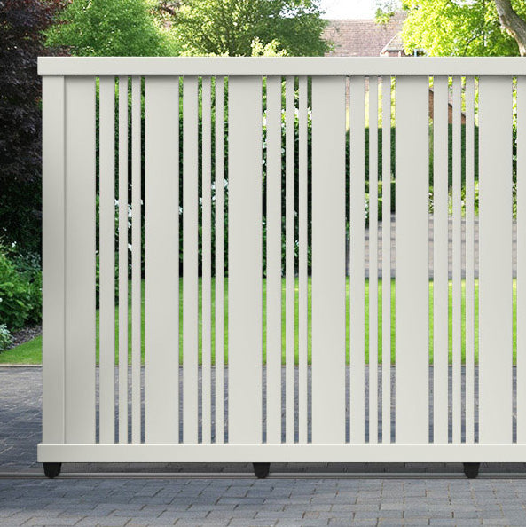 Elara Aluminium Sliding Straight Top Driveway Gate