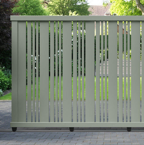 Elara Aluminium Sliding Straight Top Driveway Gate