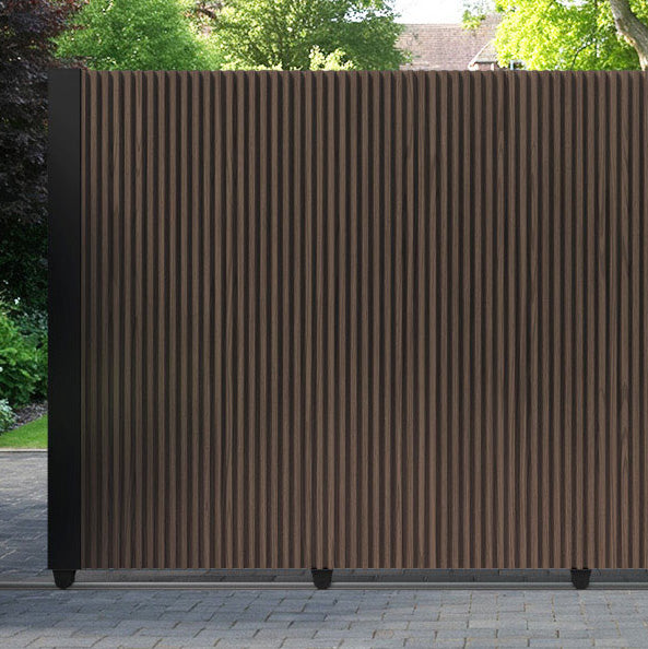 Vento Aluminium Sliding Straight Top Driveway Gate