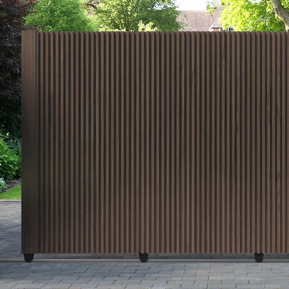 Vento Aluminium Sliding Straight Top Driveway Gate