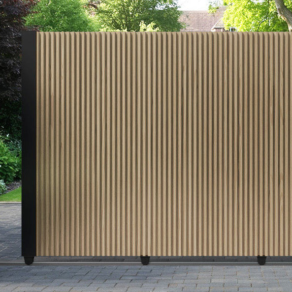 Vento Aluminium Sliding Straight Top Driveway Gate