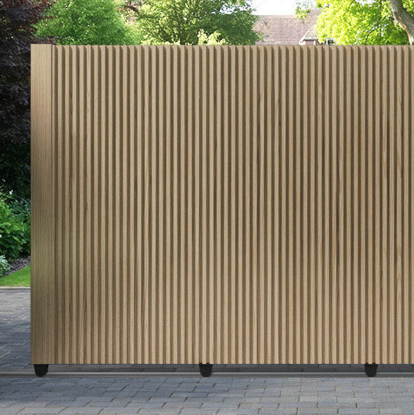 Vento Aluminium Sliding Straight Top Driveway Gate