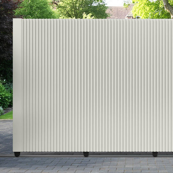 Vento Aluminium Sliding Straight Top Driveway Gate