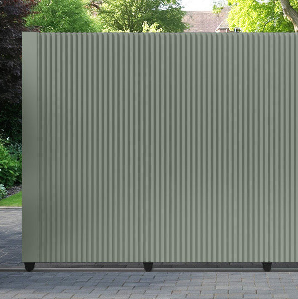 Vento Aluminium Sliding Straight Top Driveway Gate