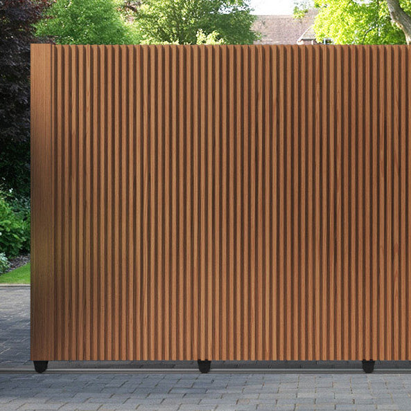 Vento Aluminium Sliding Straight Top Driveway Gate