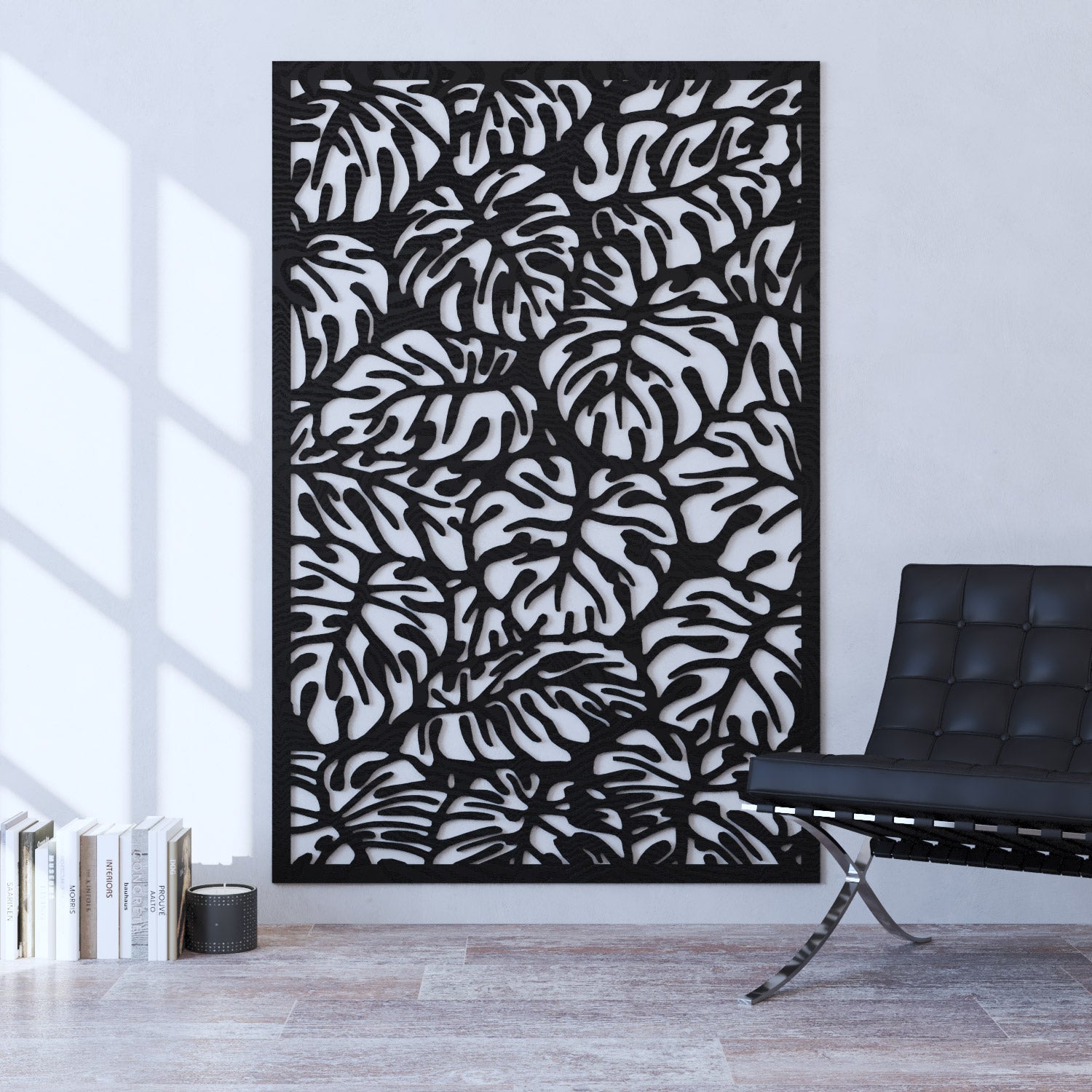 Botanic indoor decorative panel