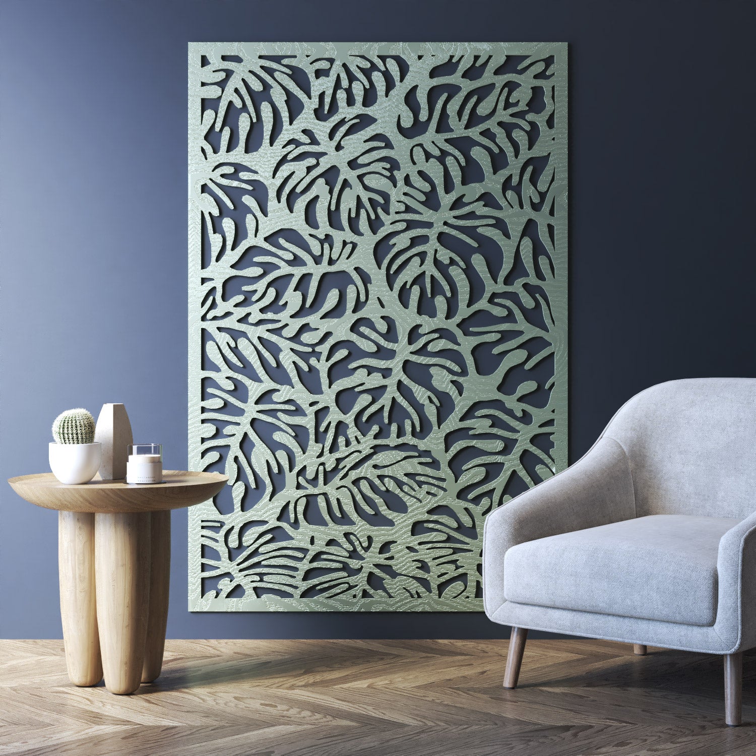 Botanic indoor decorative panel