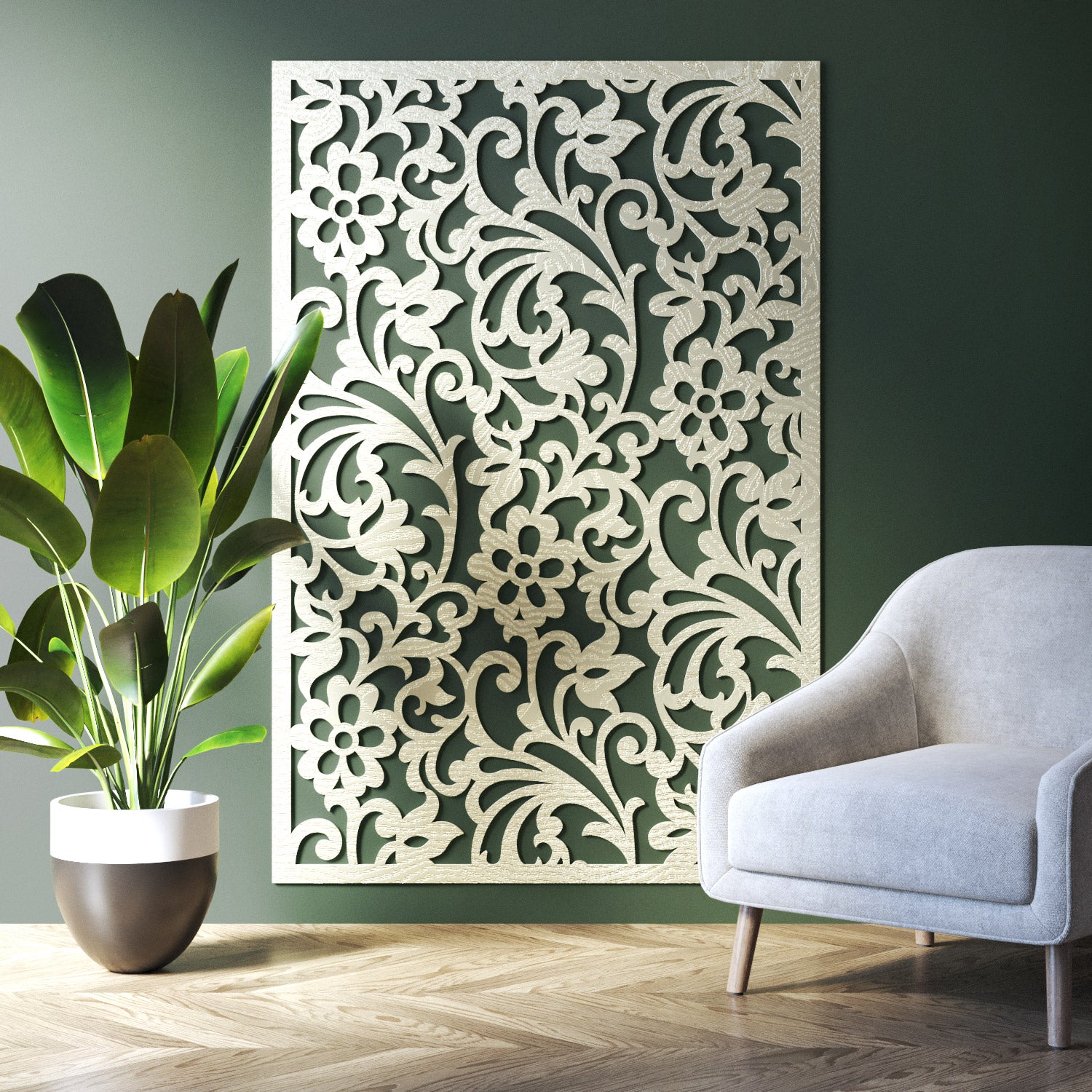 Eden indoor decorative panel