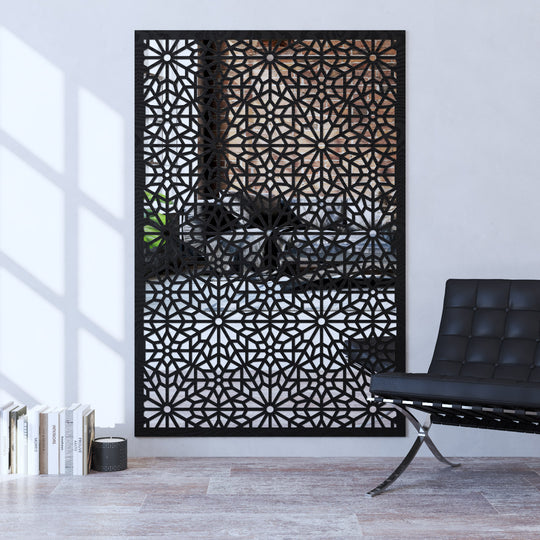 Alnara indoor decorative mirrored panel