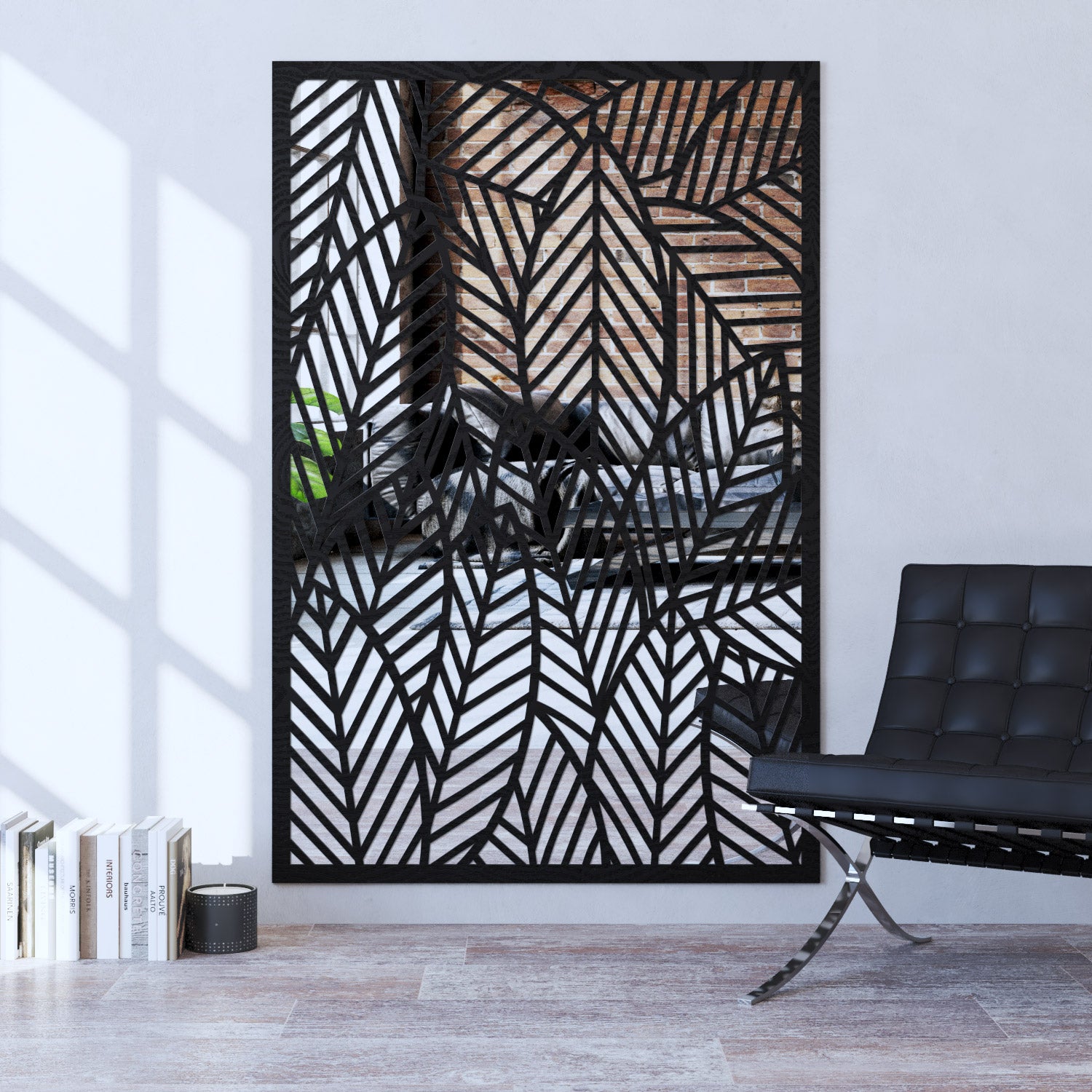 Habitat Indoor decorative mirrored panel