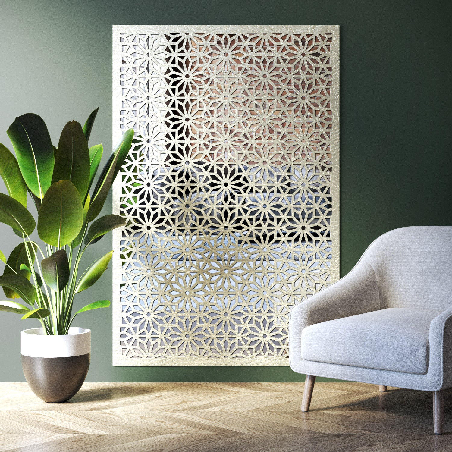 Narwa Indoor Decorative mirrored Panel