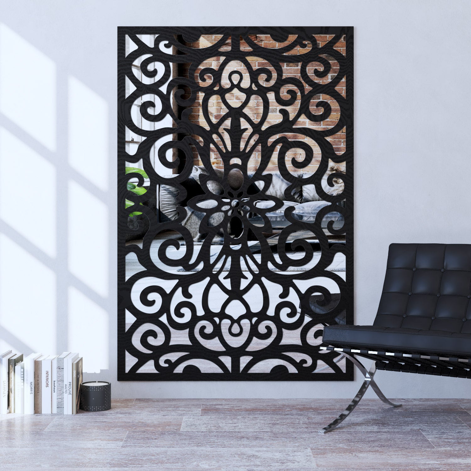 Windsor Indoor Decorative mirrored Panel