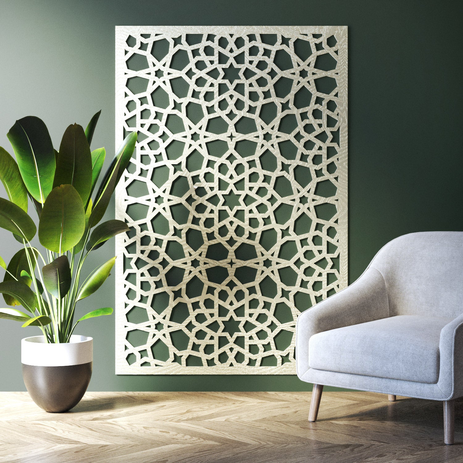 Nazira indoor decorative panel