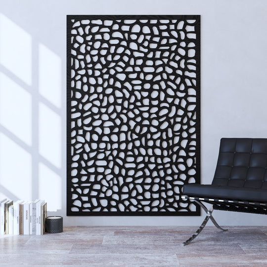 Pebble indoor decorative panel