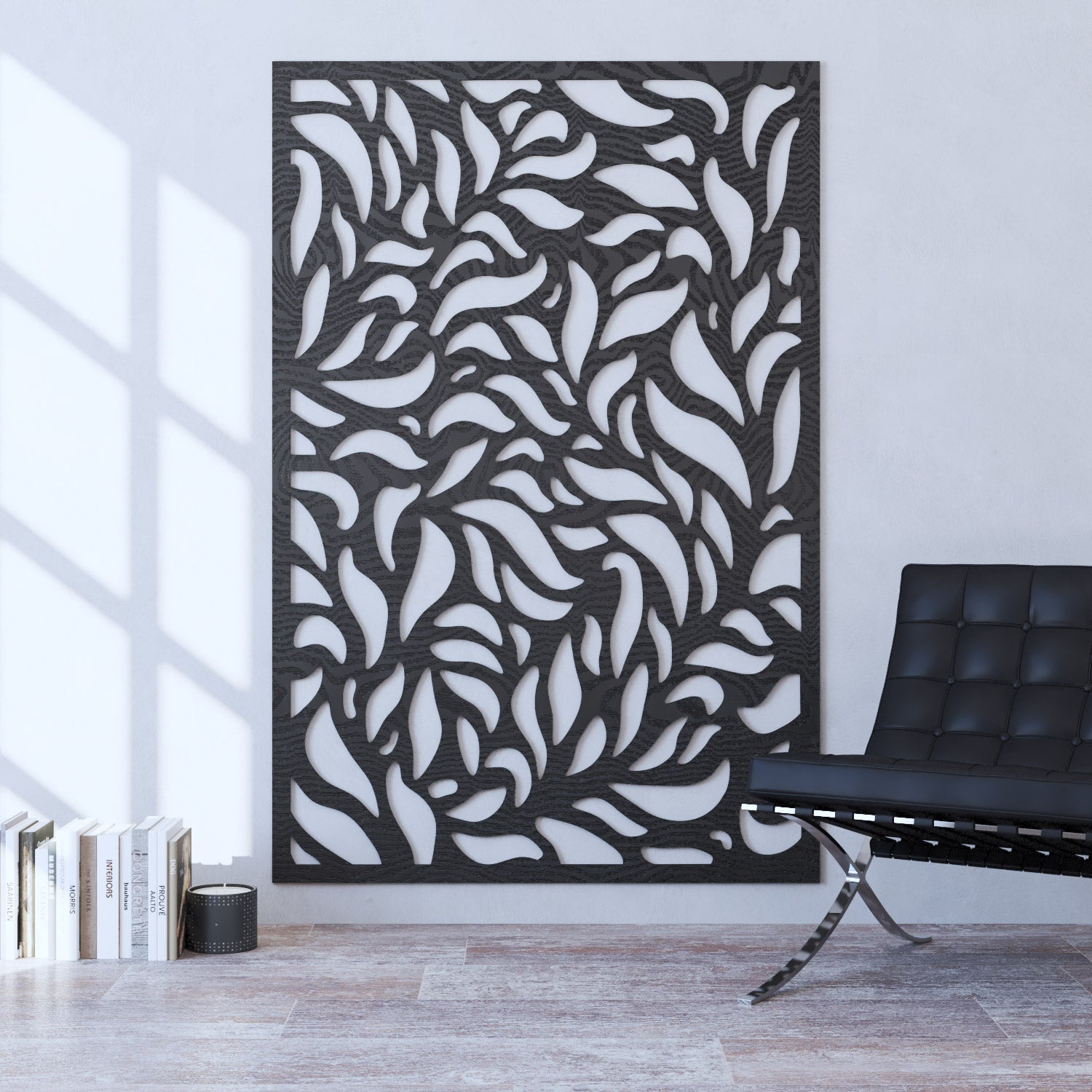 Plume indoor decorative panel