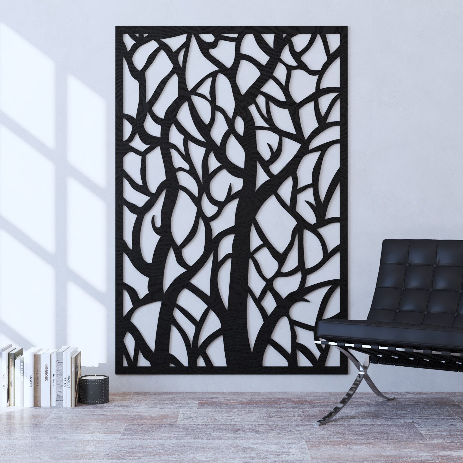 Twilight indoor decorative panel