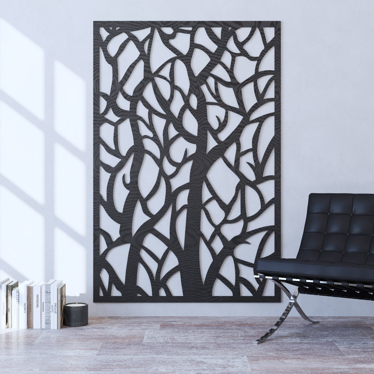 Twilight indoor decorative panel