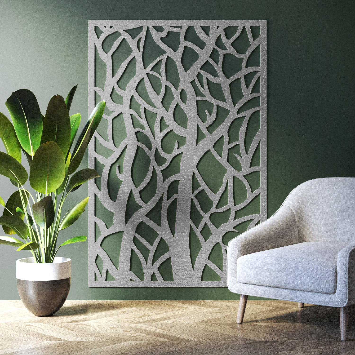 Twilight indoor decorative panel