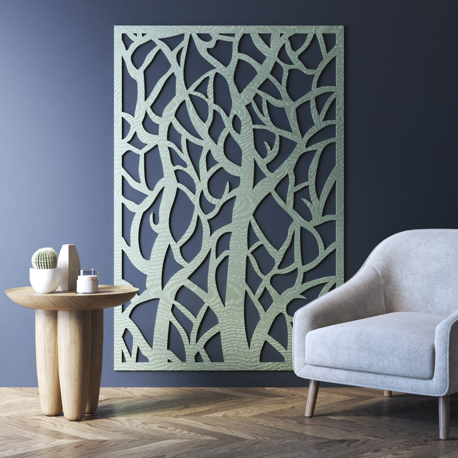 Twilight indoor decorative panel