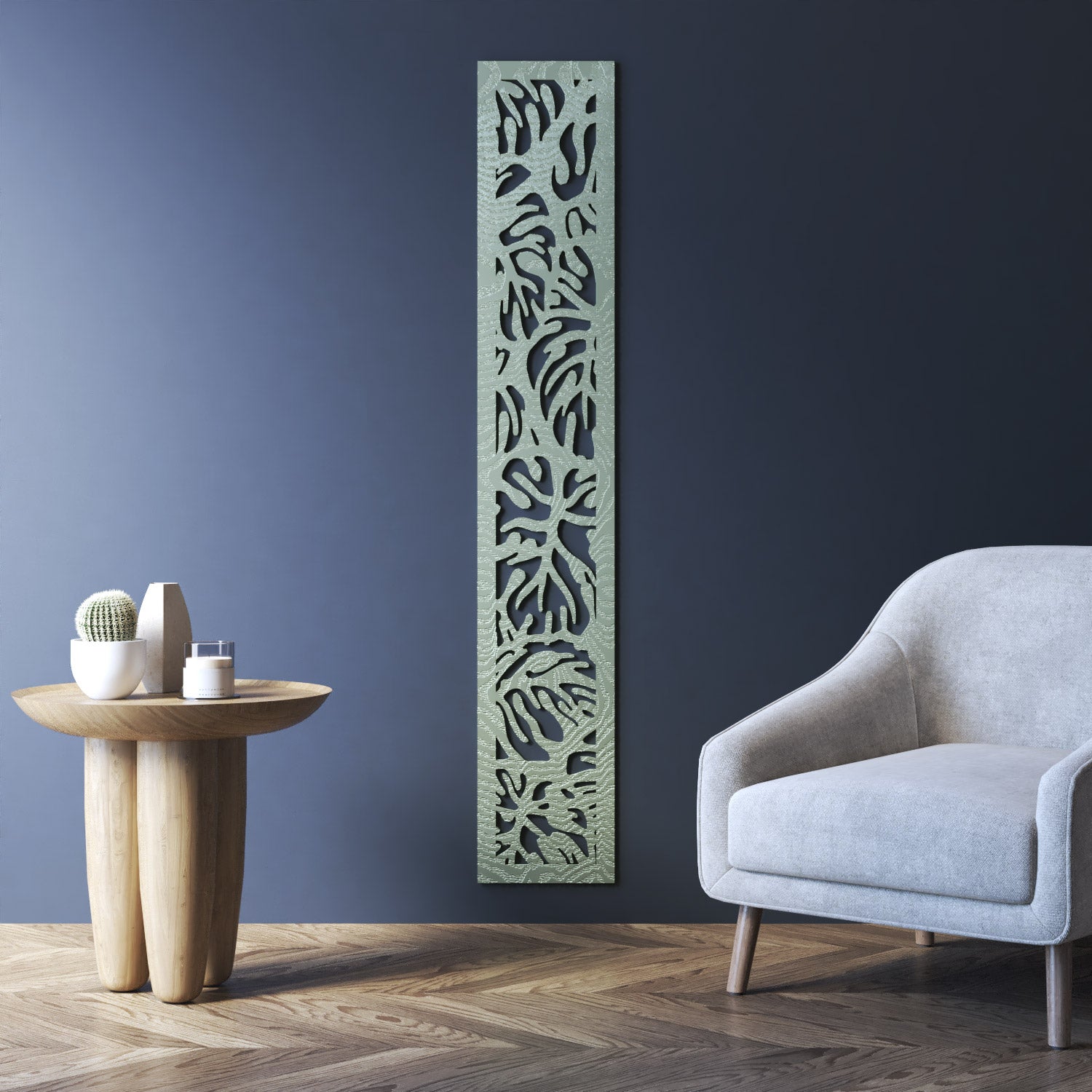 Botanic indoor decorative panel