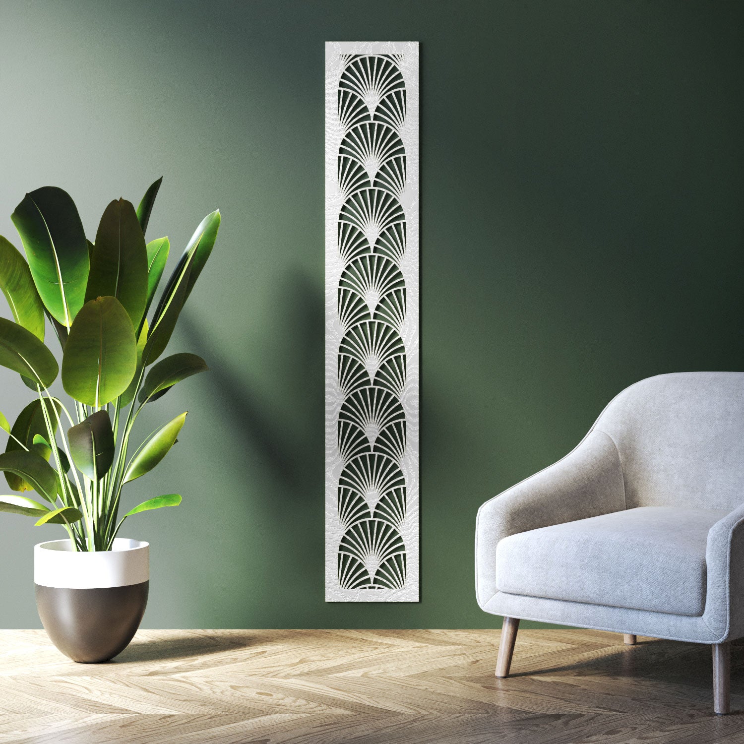 Laurel indoor decorative panel
