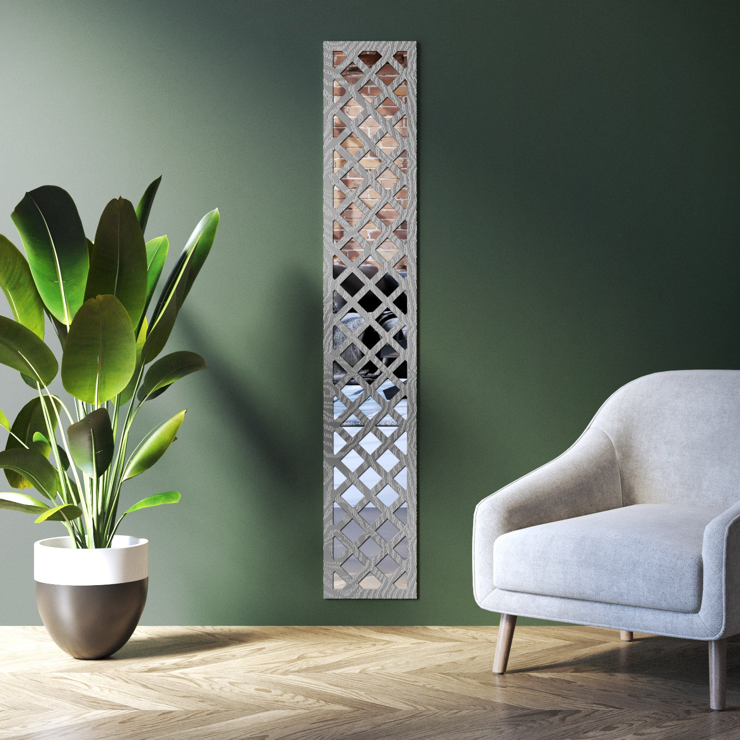 Hive Indoor Decorative mirrored Panel
