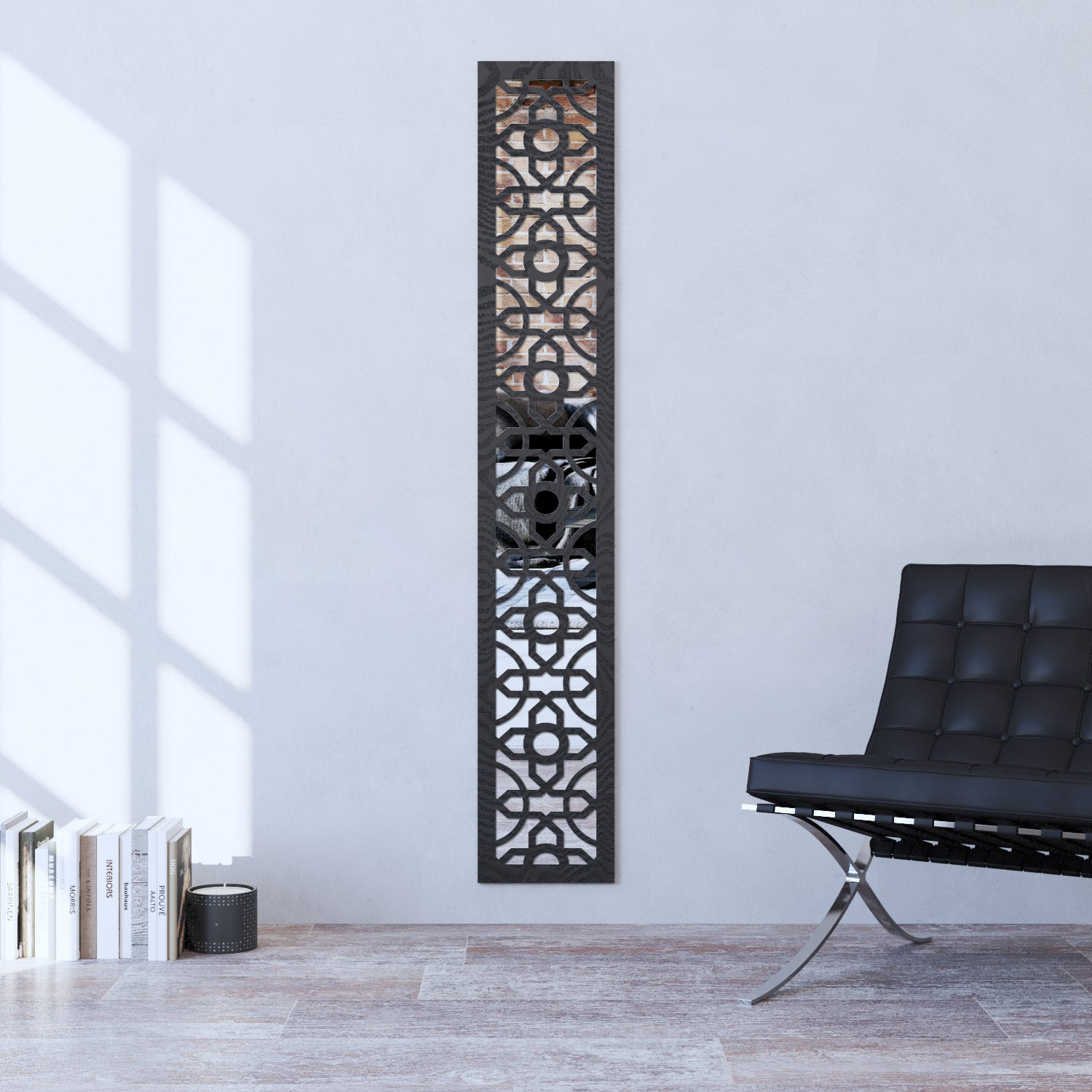 Nabila indoor decorative mirrored panel