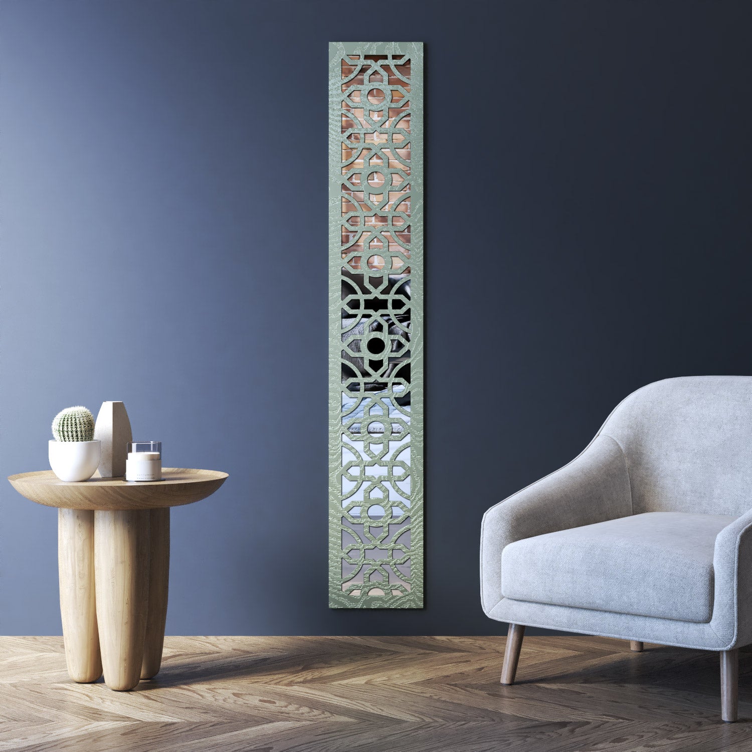 Nabila indoor decorative mirrored panel
