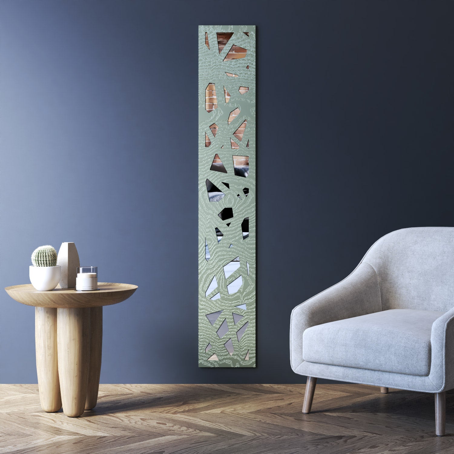 Prism indoor decorative mirrored panel