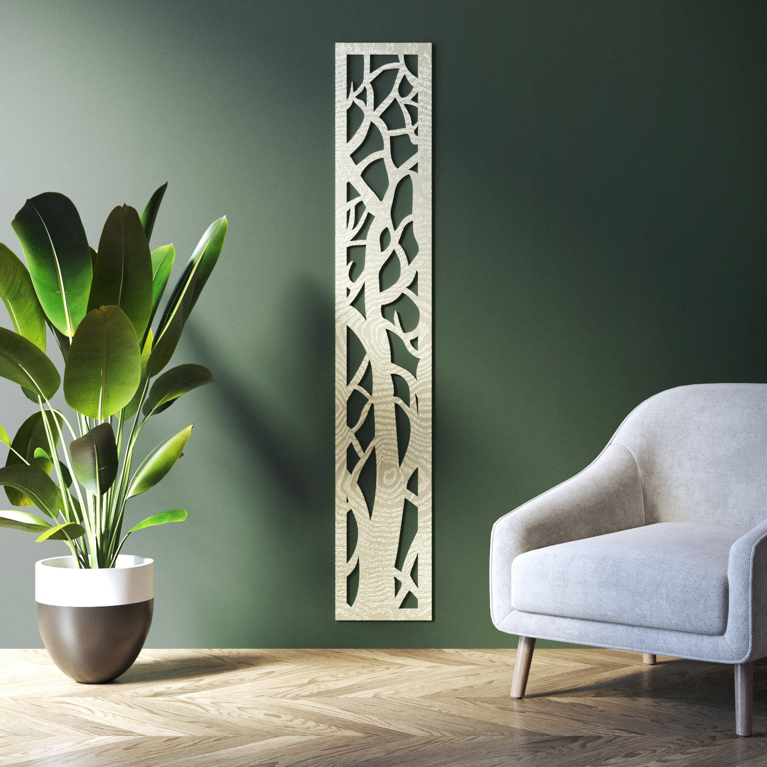 Twilight indoor decorative panel