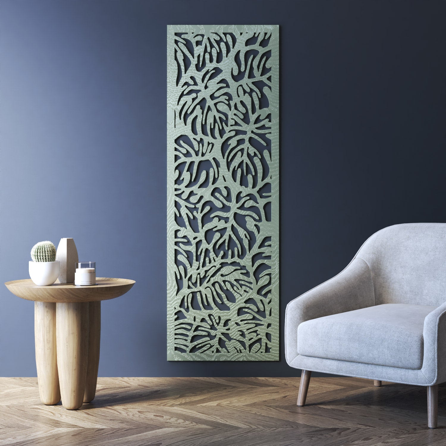 Botanic indoor decorative panel