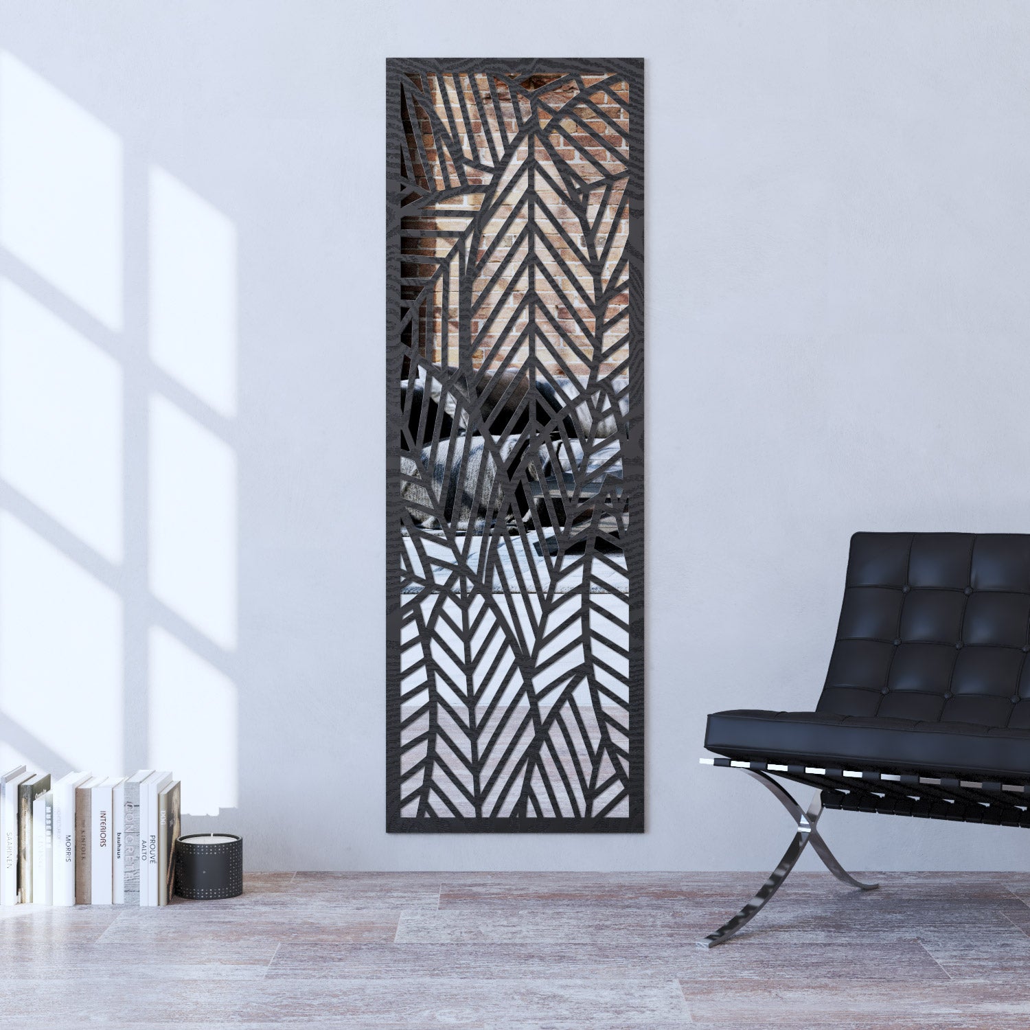 Habitat Indoor decorative mirrored panel