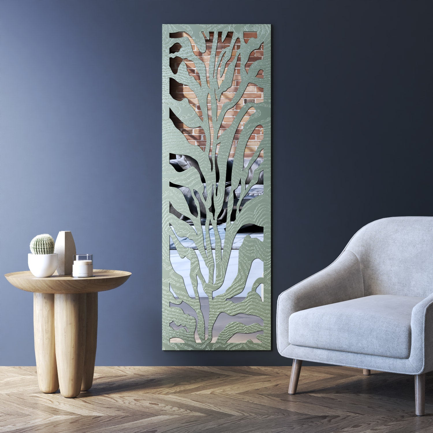 Malawi indoor decorative mirrored panel