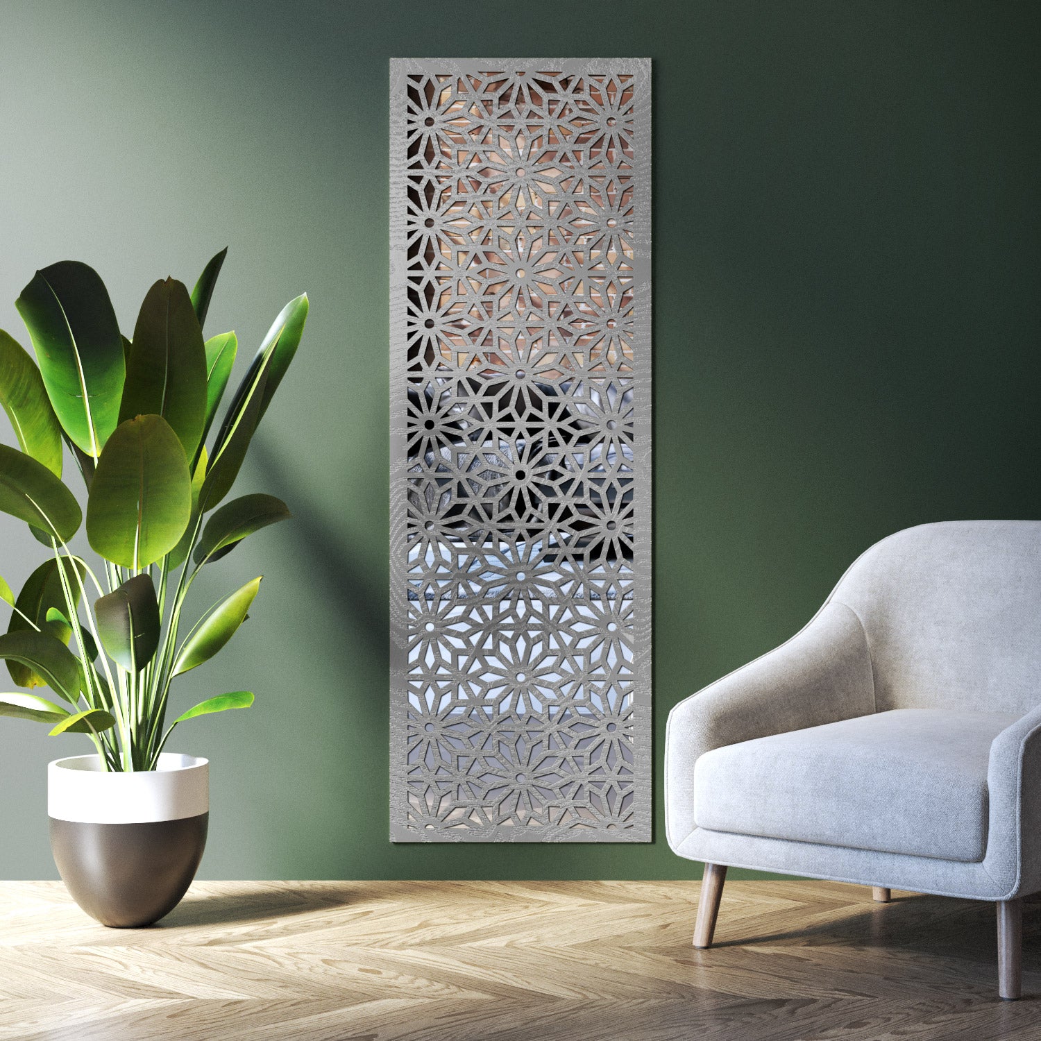 Narwa Indoor Decorative mirrored Panel
