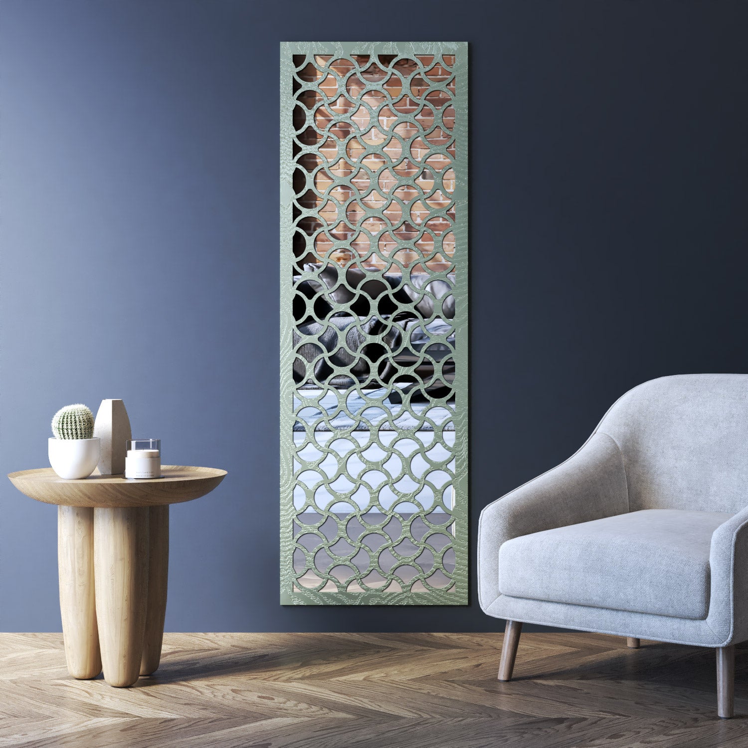 Vida indoor decorative mirrored panel