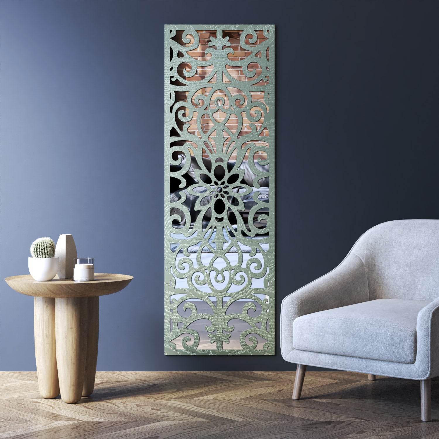 Windsor Indoor Decorative mirrored Panel