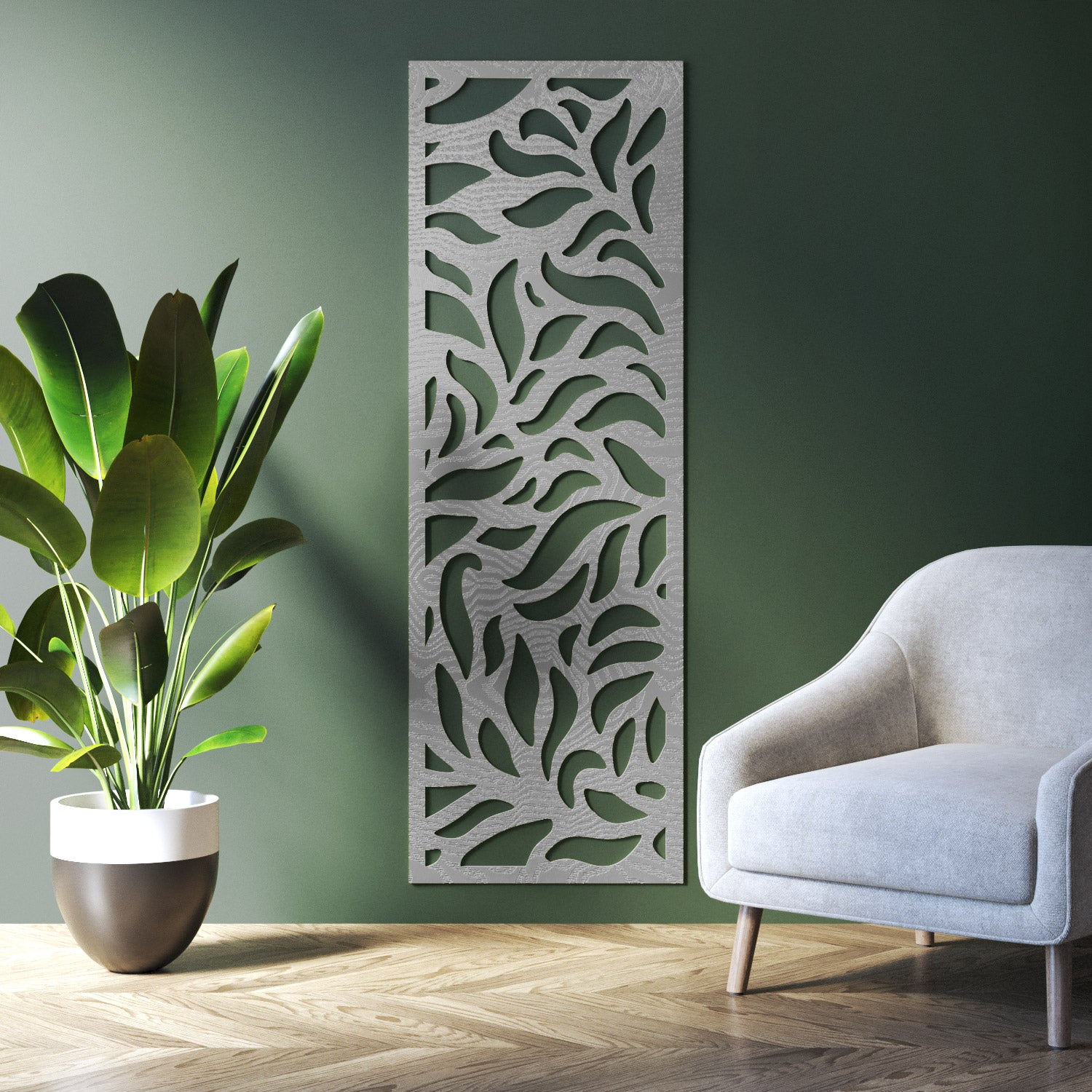Plume indoor decorative panel