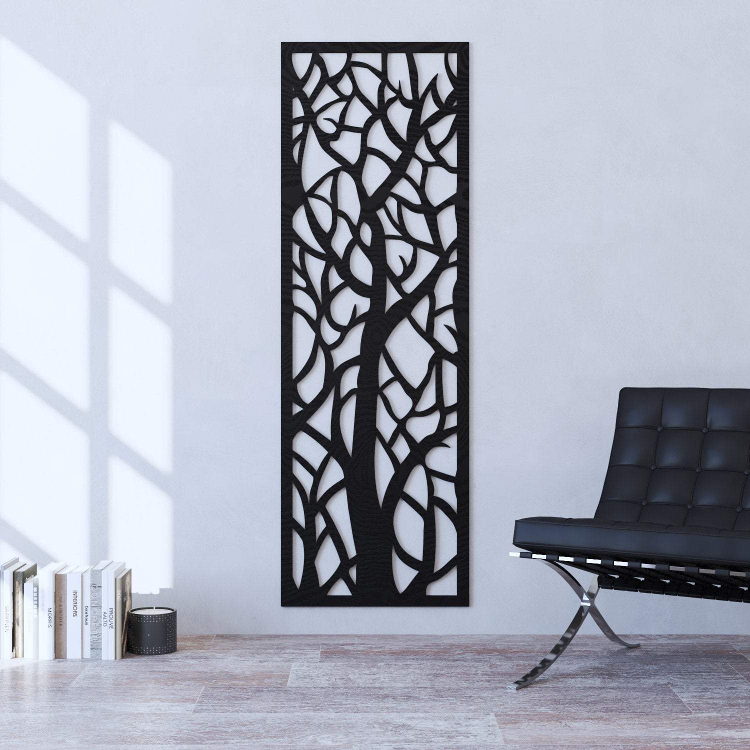 Twilight indoor decorative panel